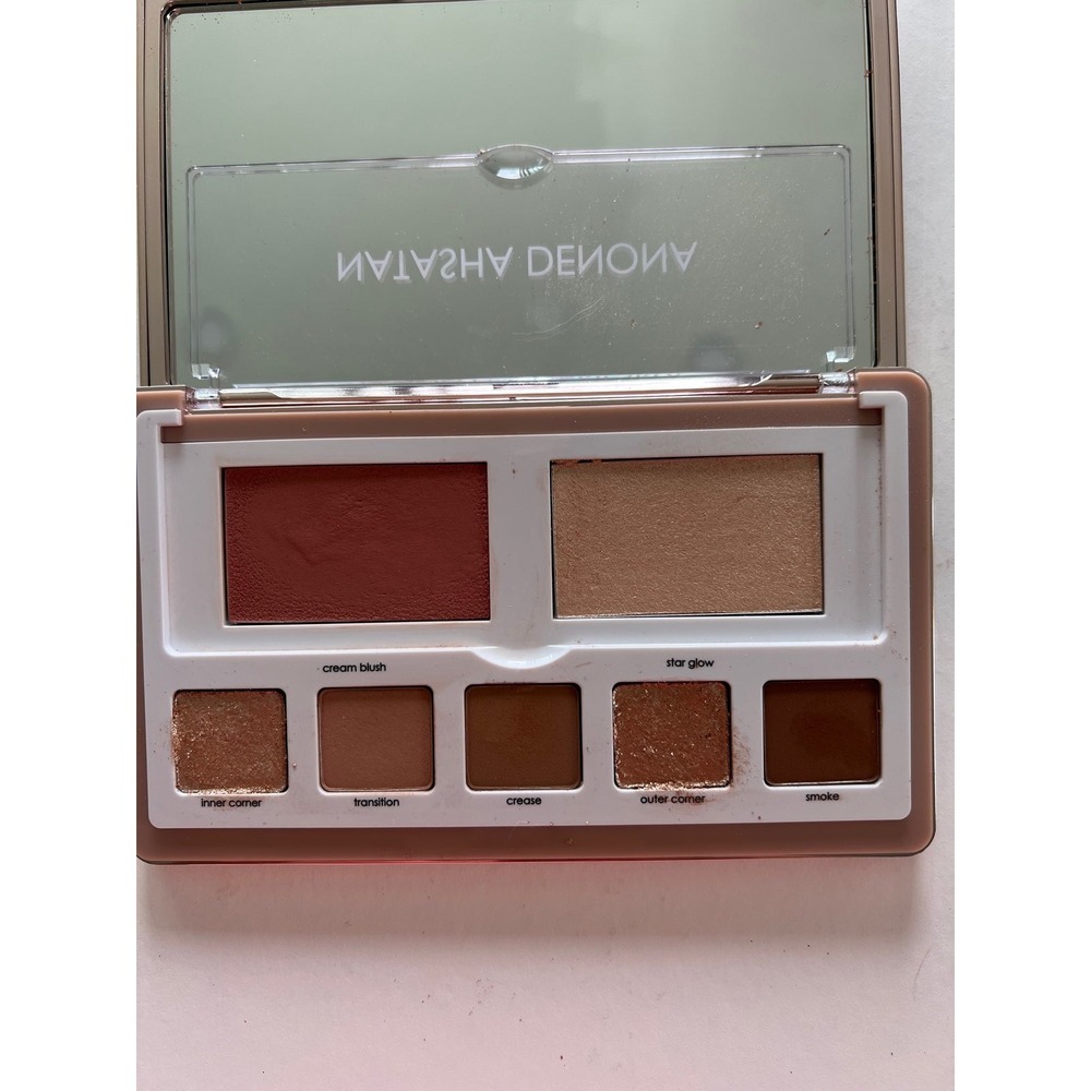 Natasha Denona Glam Face Palette, Light, lightly used